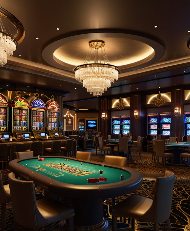 CrystalChips Casino Interior